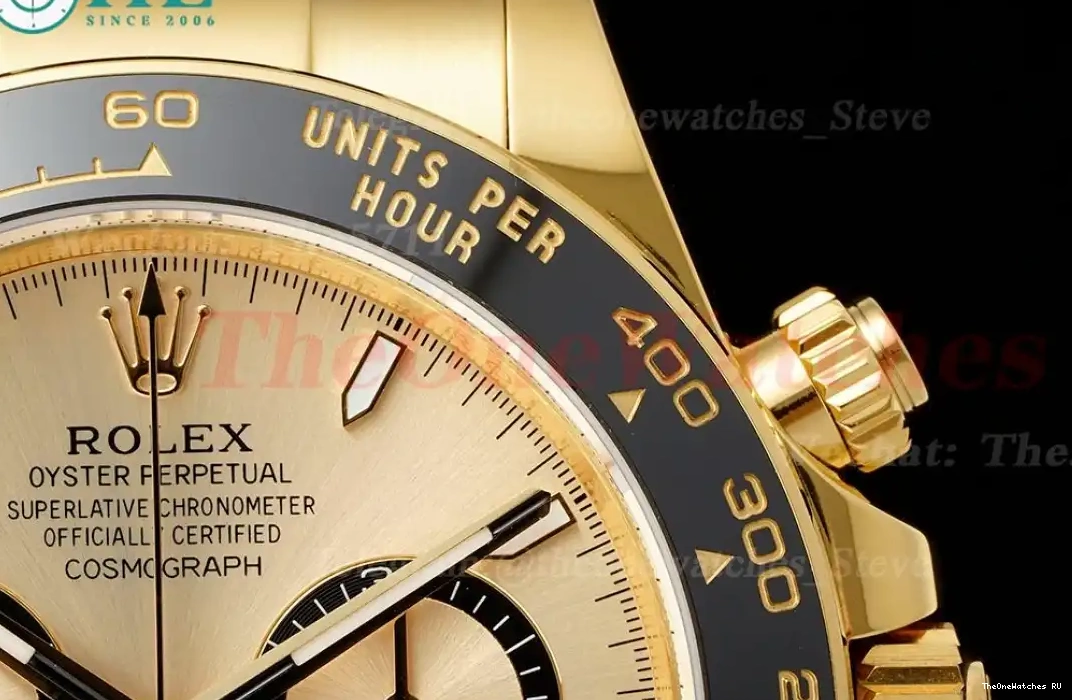 RU Heavy Daytona SH4131 Dial APS 126518 Clone(Tungsten Super 40mm Gold Version) YG 0331